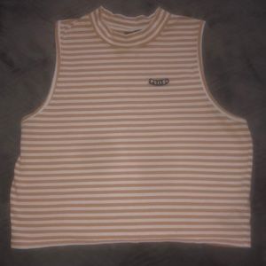 cropped sleeveless Volcom crop top